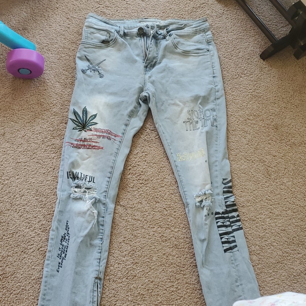 Straight leg 420 pants